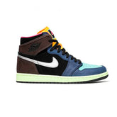 Tênis Feminino e Masculino Confortável para Caminhada na Cor Azul, Marrom e Preto Air Jordan High Tokyo Bio Hack