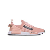 Adidas NMD R1 V2: Conforto e Estilo Moderno na cor Rosa com Branco - Feminino - Asah Store
