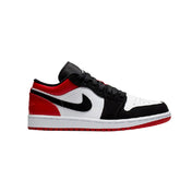 Tênis Air Jordan 1 Low: Jordan Cano Baixo - Cor: Preto, Vermelho Branco – Masculino e Feminino - Asah Store