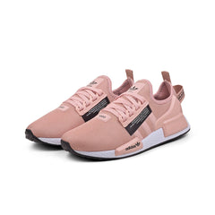 Adidas NMD R1 V2: Conforto e Estilo Moderno na cor Rosa com Branco - Feminino - Asah Store