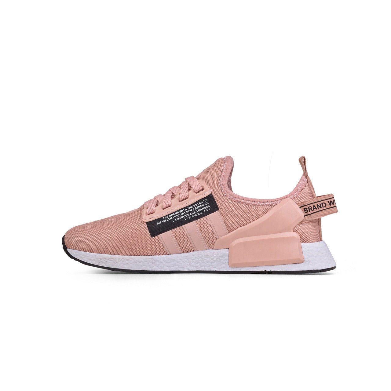 Nmd R1 Rosa Tênis Feminino Confortável para Caminhada na Cor Ouro Rosa Adidas NMD ...