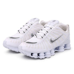 Nike 12 Molas: O Clássico Nike Shox 12 Molas com a cor Branco - Masculino - Asah Store