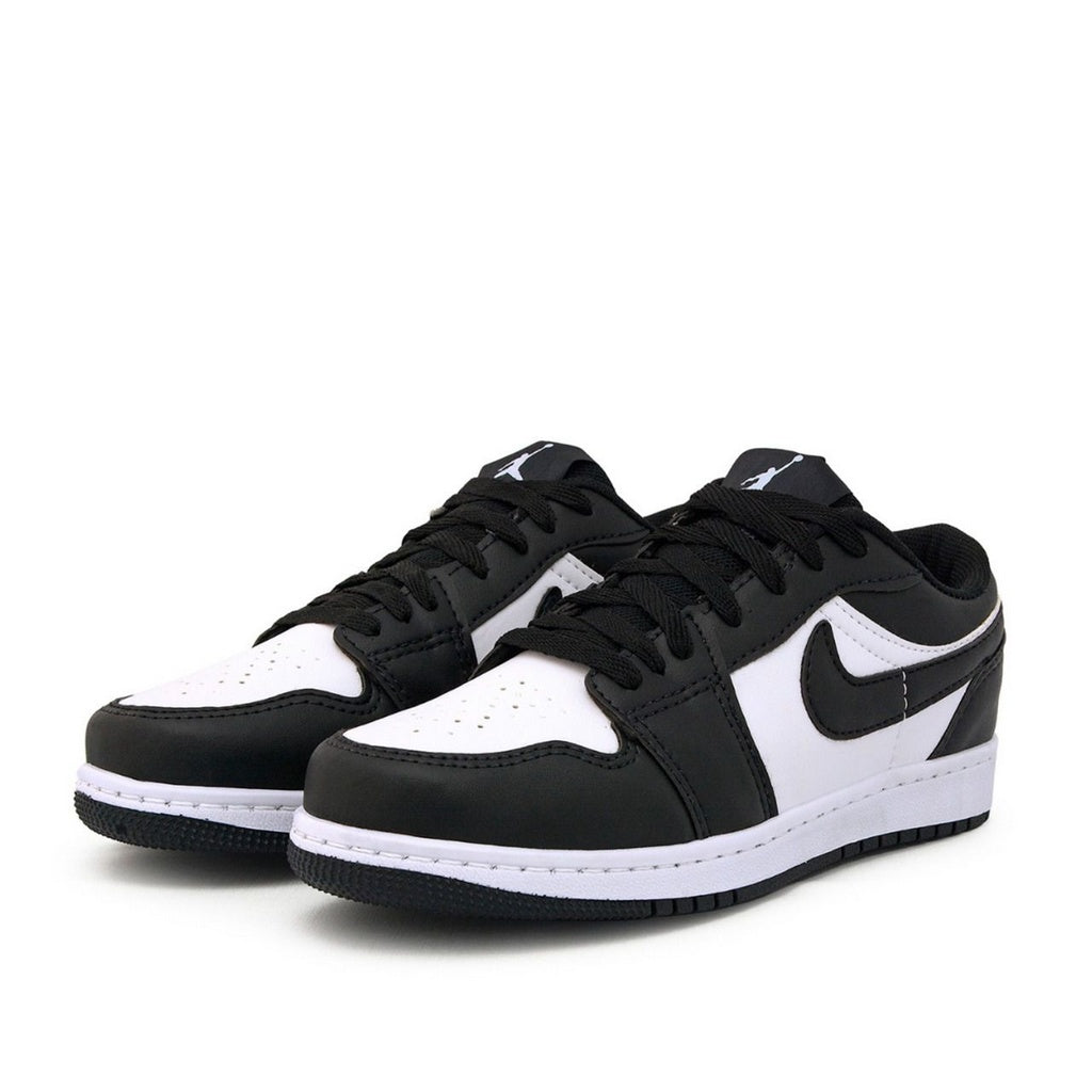 Tênis Air Jordan 1 Low: Jordan Cano Baixo - Cor: Preto e Branco – Masculino e Feminino - Asah Store