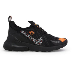 Air Max Just Do It: Estilo e Performance na cor Preto com detalhe Laranja - Masculino - Asah Store