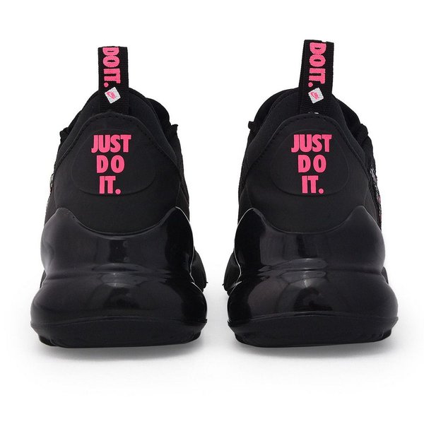 Air Max Just Do It: Estilo e Performance na cor Preto com detalhe Rosa - Feminino - Asah Store